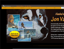 Tablet Screenshot of jonvanzyle.com
